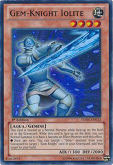 Gem-Knight Iolite - HA06-EN032 - Super Rare - 1st Edition